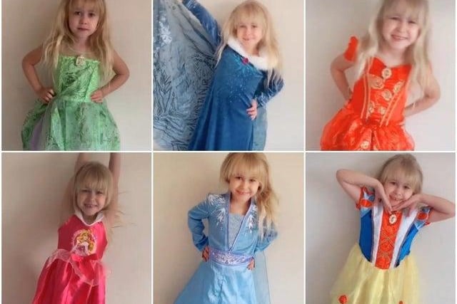 Disney fan Ella Hoult proved she didn't have a selfish bone in her body when she decided to auction off her extensive collection of princess dresses to raise money for rough sleepers in the city centre. The 7-year-old said she didn't want to see other people feeling sad.