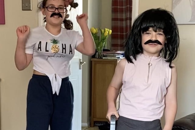 In late March, just a few days into lockdown, Robbo Robson found a new way to entertain his kids - by enriching their musical education and having them recreate an iconic 1980s music video. Here's hoping the ideas kept flowing as homeschooling continued!