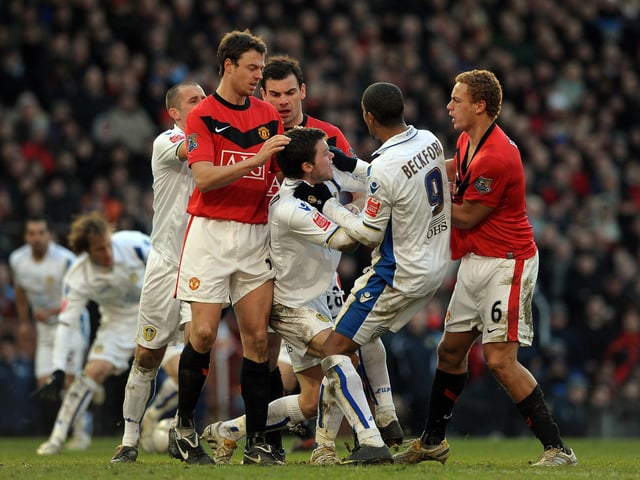 "I was at that game sitting with the Man U fans across from all the Leeds fans. I wanted to leap out of my seat when Jermaine Beckford scored" - George Dearling.
