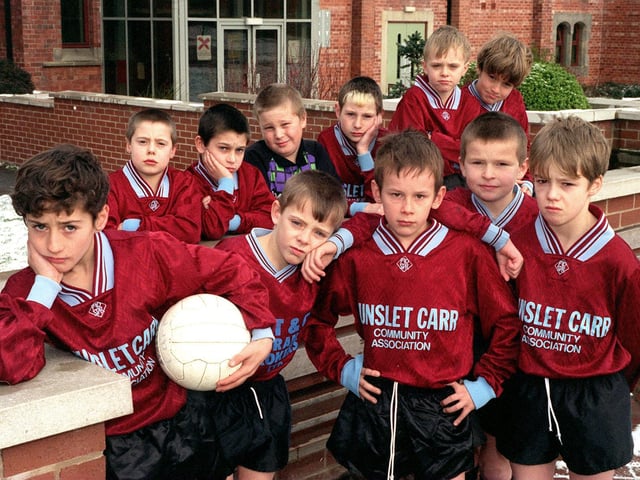 Hunslet Carr Primary U-10s football team were left without transport for their away matches after the school minibus was stolen by heartless thieves.