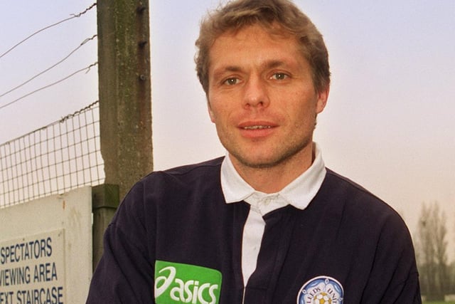 This is defender Uli Borowka who we believe was on trial with Leeds United. He spent the majority of  career with at Werder Bremen playing 388 games and scoring 19 goals over the course of 15 seasons.