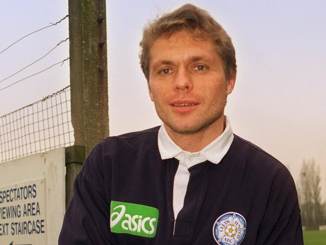 This is defender Uli Borowka who we believe was on trial with Leeds United. He spent the majority of  career with at Werder Bremen playing 388 games and scoring 19 goals over the course of 15 seasons.