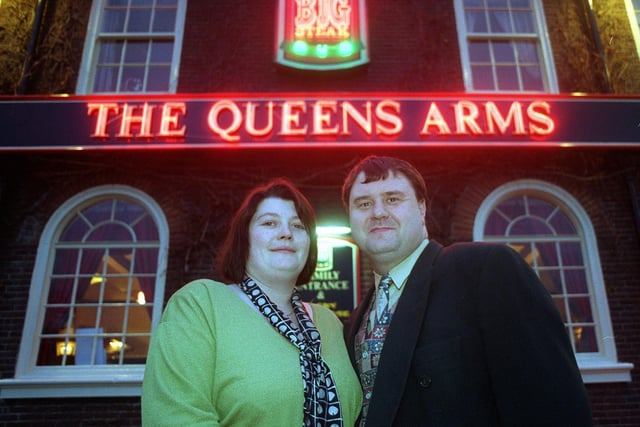 Do you remember Andrew and Debbie Jordan who ran The Queens Arms on Harrogate Road. They are pictured in December 1996.