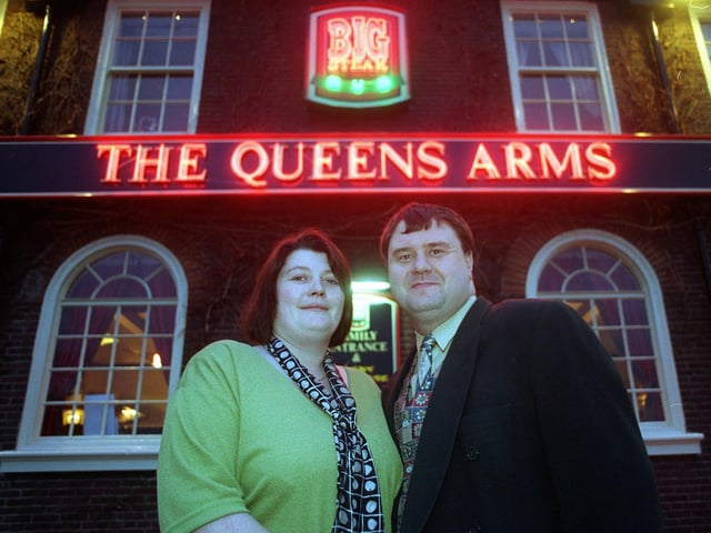 Do you remember Andrew and Debbie Jordan who ran The Queens Arms on Harrogate Road. They are pictured in December 1996.