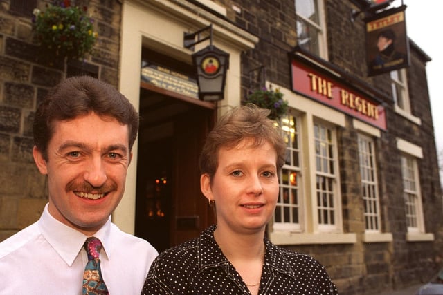 Do you Mark and Sharon Hopkins who ran the The Regent at Chapel Allerton? They are pictured in December 1995.