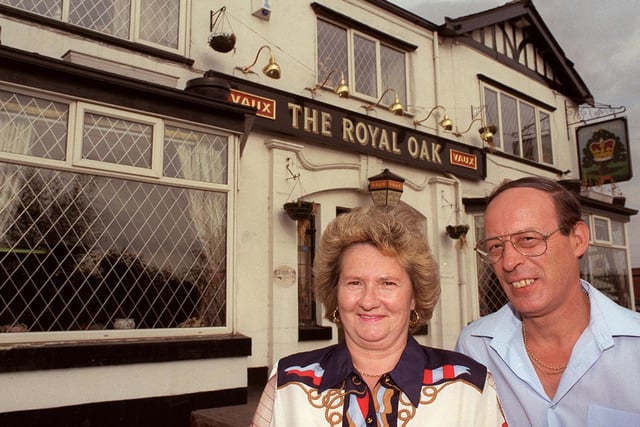 Do you recognise your hosts at The Royal Oak in Methley back in January 1996?