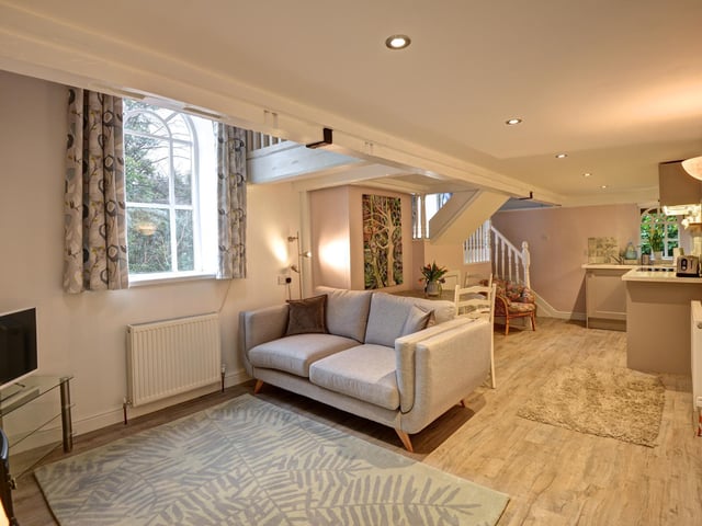The property is luxuriously decorated