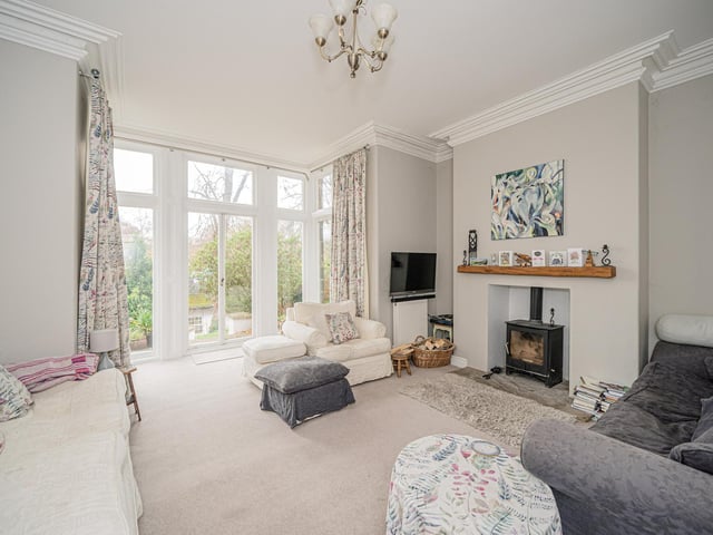 The relaxing sitting room