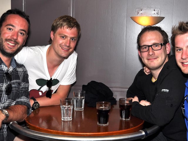 Dominic, Tom, Tom and Phil, in 2011.