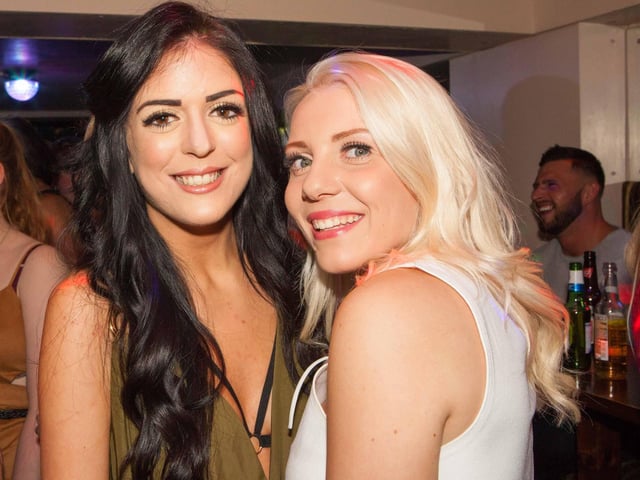 Ellie and Abbie, in 2015.