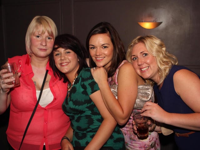 Kelly, Georgia, Carly and Becky, in 2013.