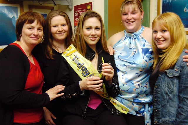 Birthday girl and friends in 2004, but who are they ?