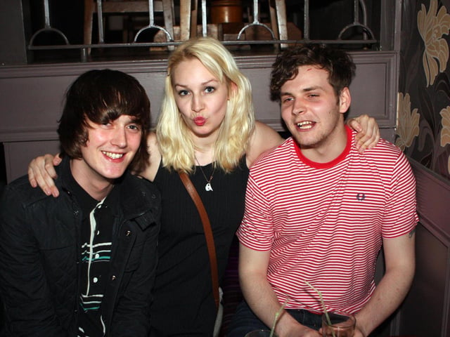 Pat, Tilly and Cameron, in 2013.