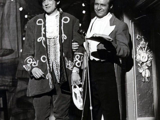 Norman Hunter as Prince Charming and manager Jimmy Armfield as The Narrator.