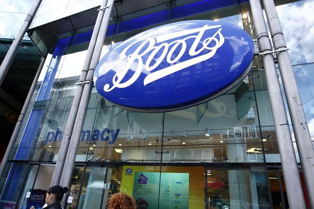 Boots is open in both shopping centres.