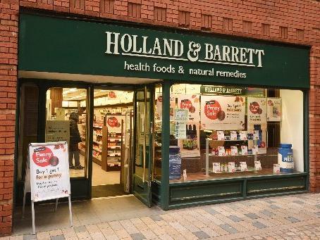 Holland & Barrett remains open in both shopping centres.