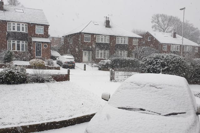 The Met Office had put a yellow weather warning in place for Leeds and Yorkshire from 5pm on Thursday to 11am on Friday.