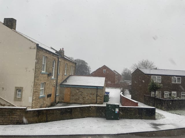 The white stuff in Bramley.