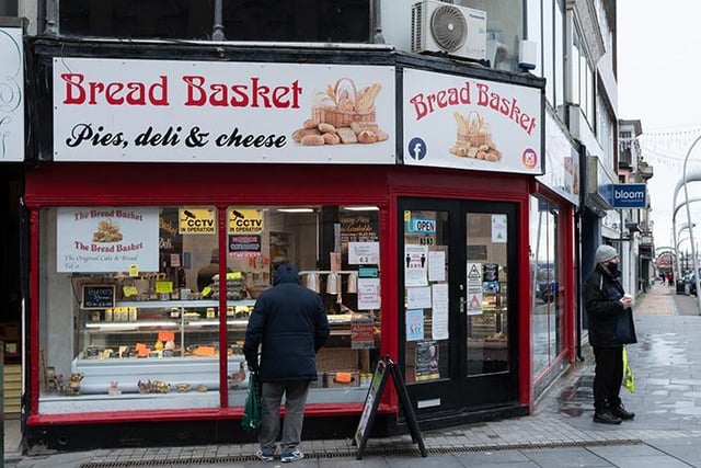 Abingdon Street - Pies, deli andcheese are all available to purchase for takeaway.