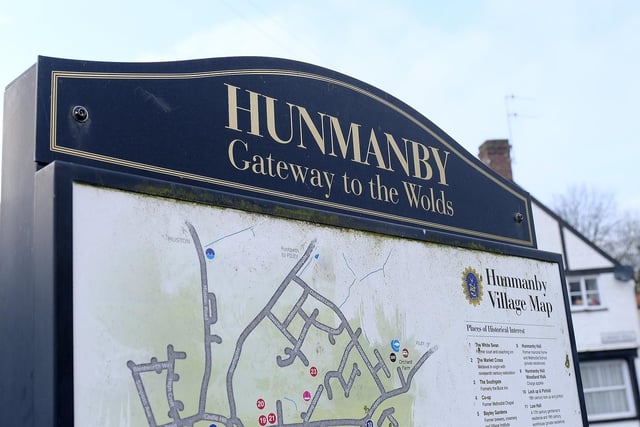 Starting in the village of Hunmanby this walk heads towards the coast at Filey. The route heads back out of Filey on the Wolds way, and climbs up the hills towards Folkton Wold at the top of Deedle Hill. At the top of the hill take the route back to Hunmanby. Distance - 10 miles.