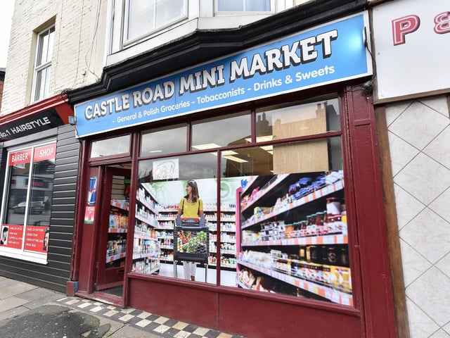 Castle Road Mini Market.