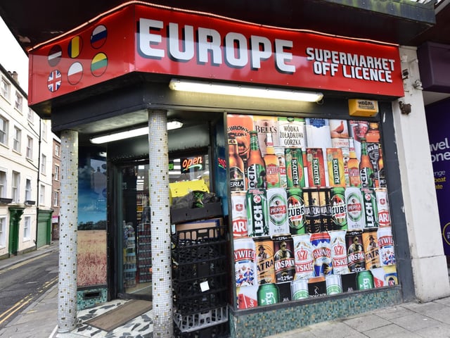 Europe store, on Newborough.