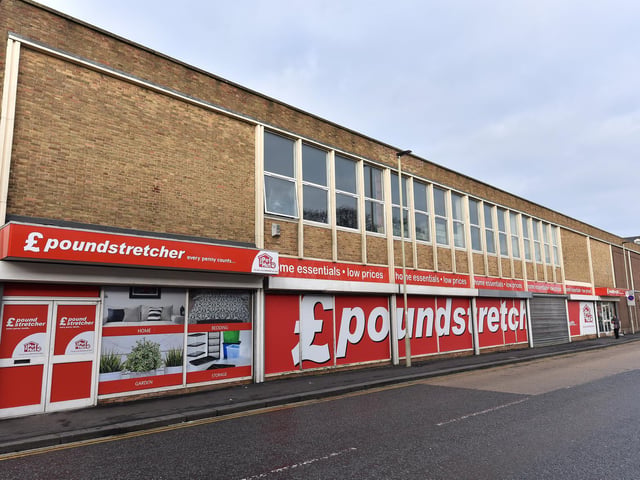 Poundstretcher, on Valley Bridge Parade.