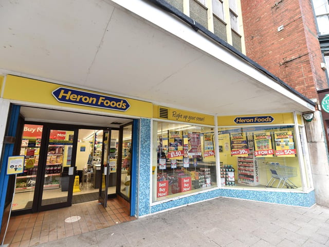 Heron Foods, on Newborough.
