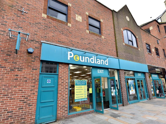 Poundland, on Westborough.