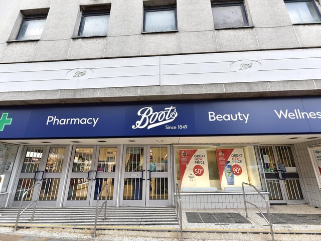 Boots, on Westborough.
