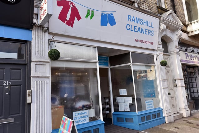 Ramshill Cleaners, on Ramshill Road.