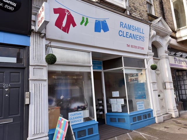 Ramshill Cleaners, on Ramshill Road.