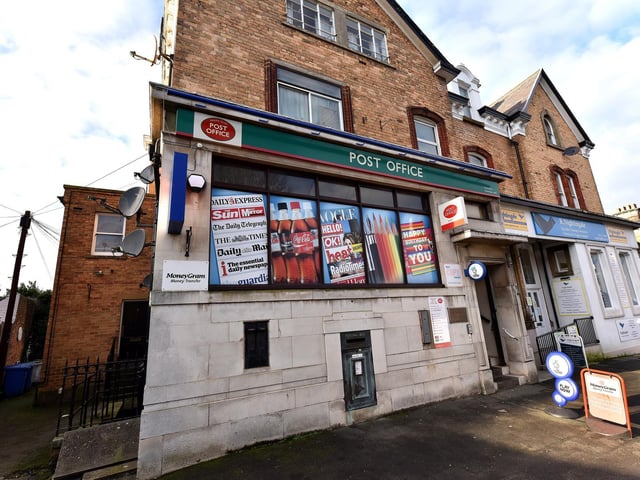 Ramshill Road post office.