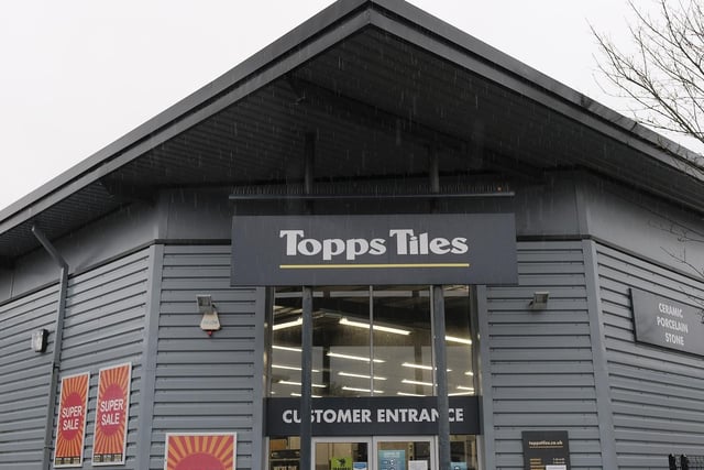 Topps Tiles, on Seamer Road. Its website says "this store is open for order collection & counter service only with no browsing allowed".