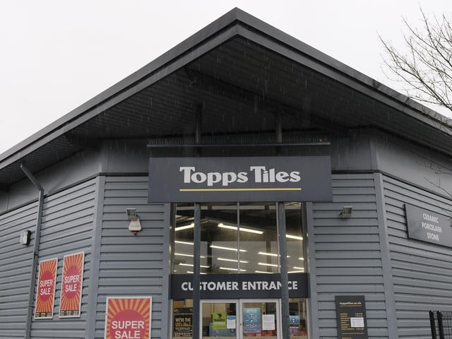 Topps Tiles, on Seamer Road. Its website says "this store is open for order collection & counter service only with no browsing allowed".