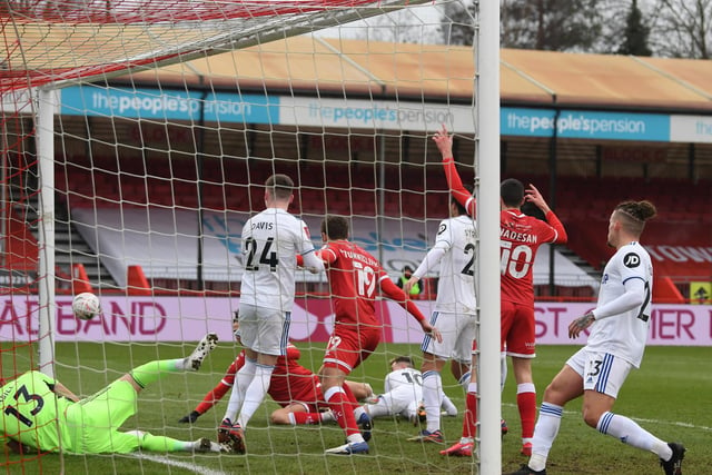 4 - A solid first half, a poor second half. Crawley and Ashley Nadesan managed to get at him to good effect. Gave the ball away in the lead up to the second goal.
Photo by Mike Hewitt/Getty Images.