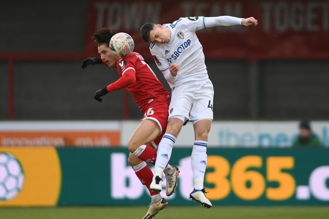 4 - Looked shaky as Crawley attacked in the second half with balls over the top and pace. Photo by Mike Hewitt/Getty Images.