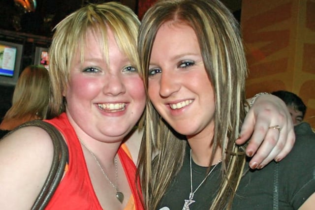 Kelly and Krissy in 2006.