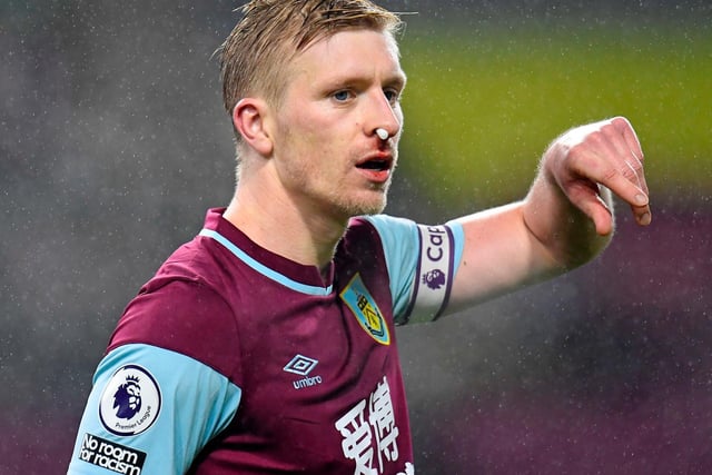 A characteristically blood and thunder display from the Burnley captain. Battered, bruised, but never beaten. Puts his head in where it hurts, always getting on the end of crosses in his own penalty, and cut out a number of dangerous passes.