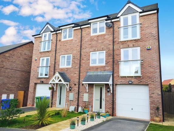This recently built three bedroom semi detached family home benefits from two Juliet balconies as well as an ensuite in the master bedroom and a private rear garden.On the market with Andrew Cowen - 01723 266646.