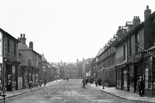 Pleasant Street at the junction with Egerton Road