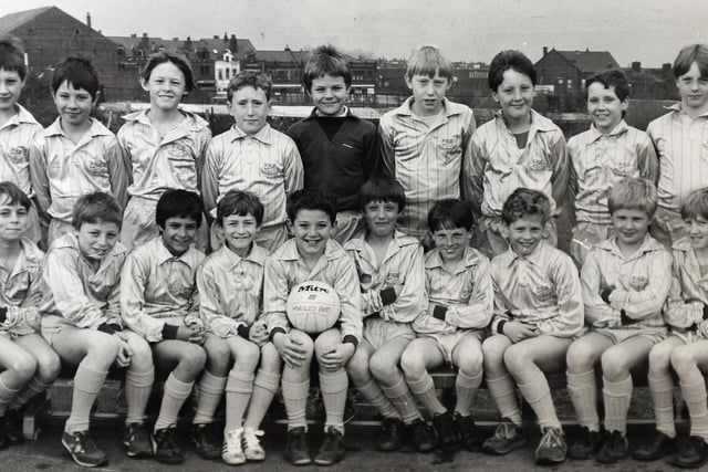 Wortley Boys Under-11s and Under-13s squads pictured in April 1984. Both teams  played in the Garforth Junior League.