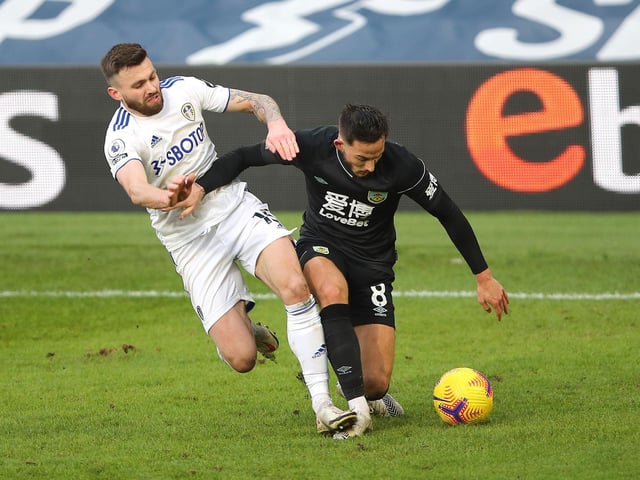 A move back across to the opposite flank with Gjanni Alioski making way. Dallas' versatility has been a huge bonus this season.