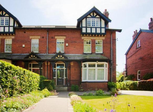 The sixth most expensive house sold in 2020 was this sex bedroom semi-detached house in The Drive, Roundhay. It sold for £980,000 in August according to the Land Registry.