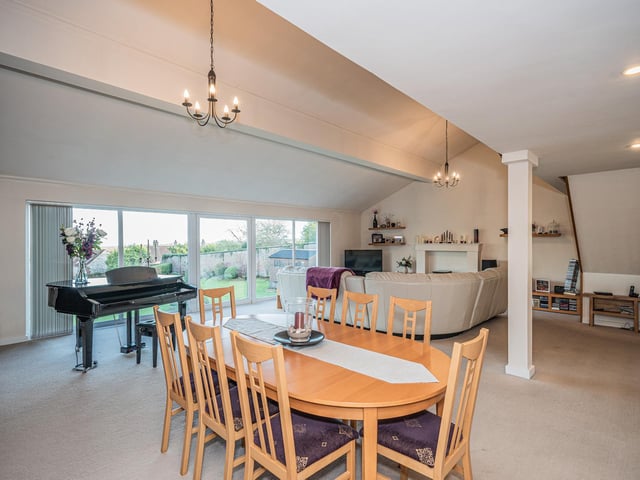 The property provides plenty of room to entertain