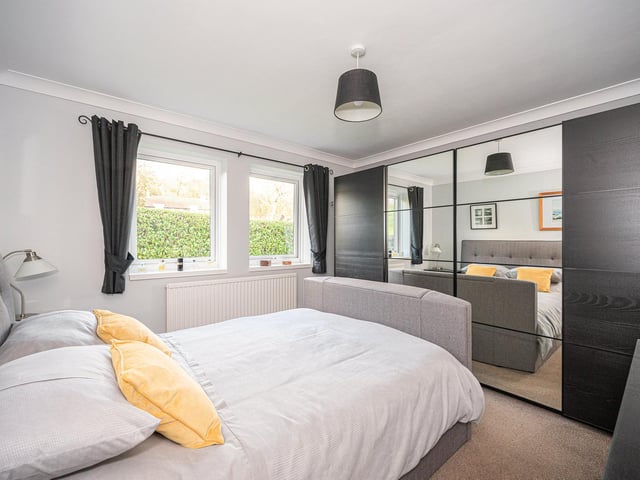 Plenty of storage space with the fitted wardrobes