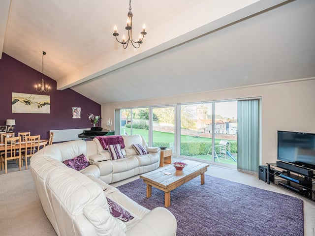 The relaxing sitting room