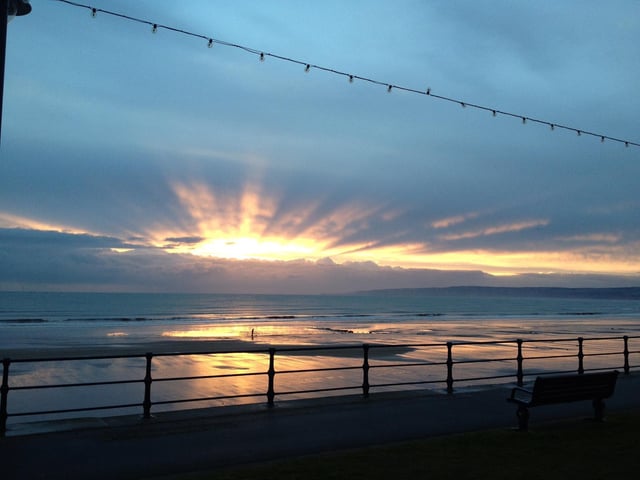 Sit back, relax, and watch the sun go down