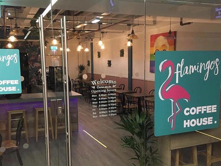Flamingos Coffee House, in Central Arcade, has also made the list. It is the city's only dry LGBTQ+ friendly coffee house.