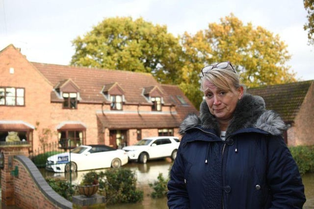 Pam Webb's home and spa business, Truffle Lodge, were badly damaged when the River Don burst its banks and flooded Fishlake, near Doncaster, in November.
She lost her livelihood 'within 20 minutes' and became a de-facto spokeswoman for the community, which hadn't experienced flooding in living memory before the breach. Her business has since re-opened.
